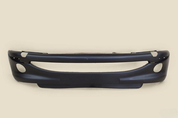 Бампер передний под туманки Peugeot 206 1998-2009 HBK (Тайвань)