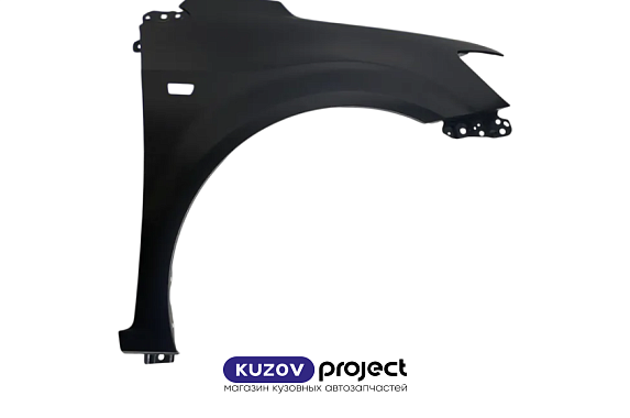 Крыло правое с отверстием под повторитель Chevrolet Aveo (T300) 2011-2015 (Тайвань)